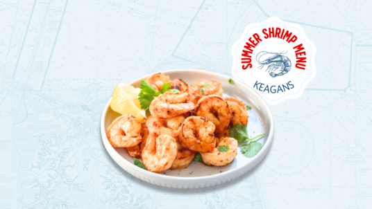 Summer Shrimp Menu at Keagans Irish Pub & Kitchen Virginia Beach, VA 23462