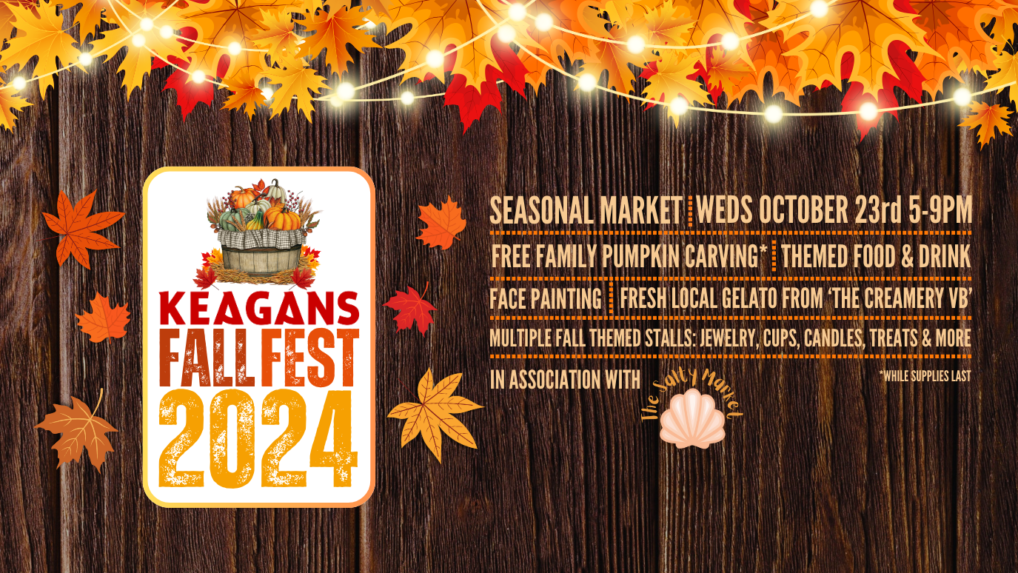 Fall Festival & Market at Keagans Irish Pub, 244 Market Street, Virgina Beach VA 23462