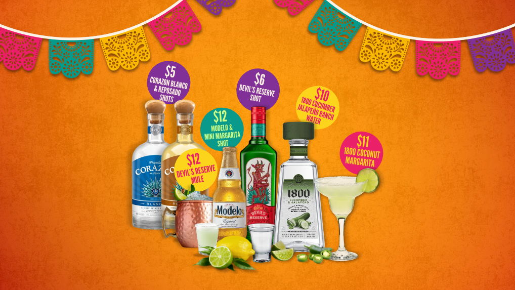 Celebrate Cinco De Mayo with lots of specials at Keagans Irish Pub, 244 Market Street, Virginia Beach VA 23462