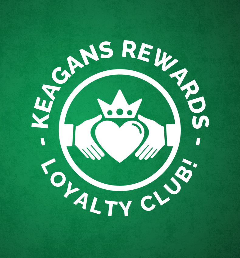 Keagans Rewards Loyalty Program, Keagans Irish Pub, 244 Market Street, Virginia Beach VA 23462